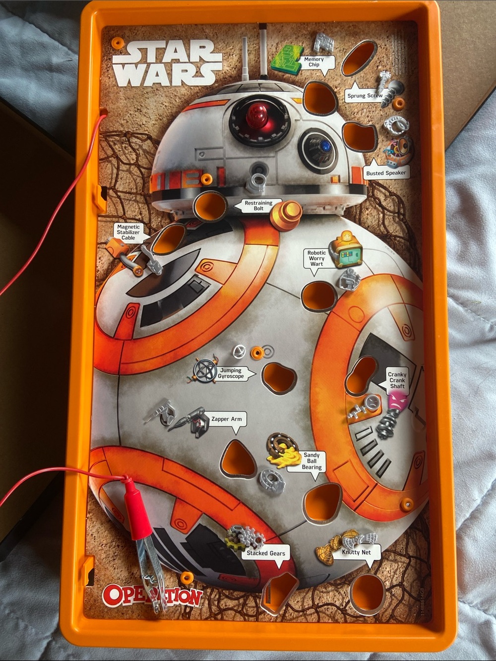LIMITED EDITION STAR WARS OPERATION BOARD GAME LIKE NEW